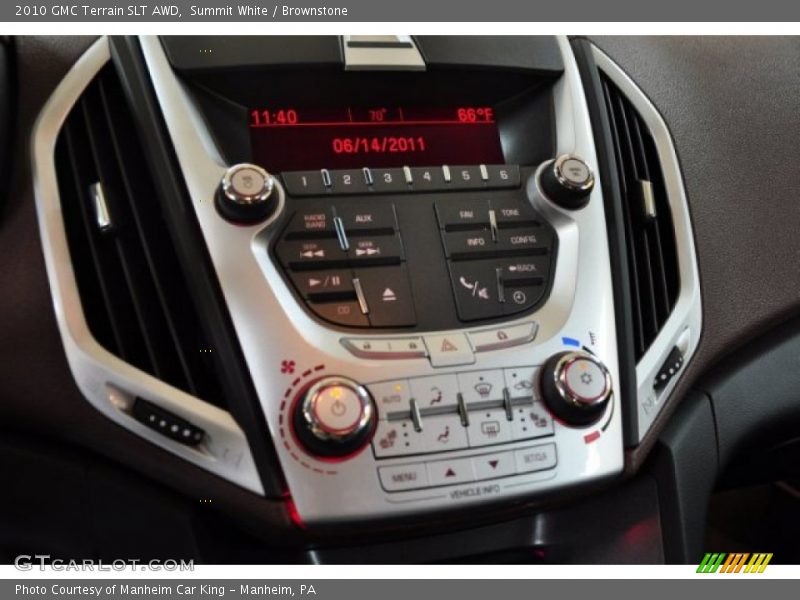 Summit White / Brownstone 2010 GMC Terrain SLT AWD