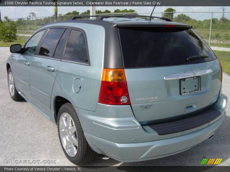 Clearwater Blue Pearlcoat / Pastel Slate Gray 2008 Chrysler Pacifica Touring Signature Series