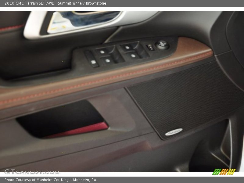 Summit White / Brownstone 2010 GMC Terrain SLT AWD