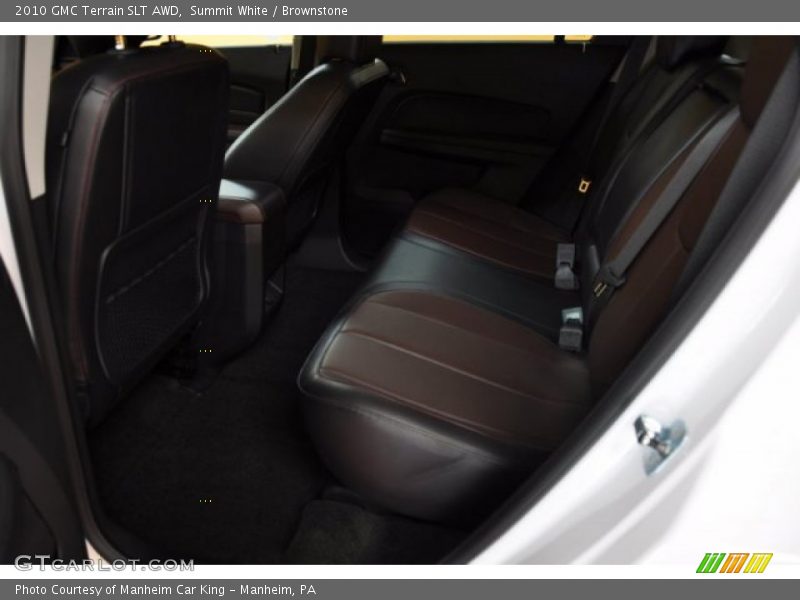 Summit White / Brownstone 2010 GMC Terrain SLT AWD