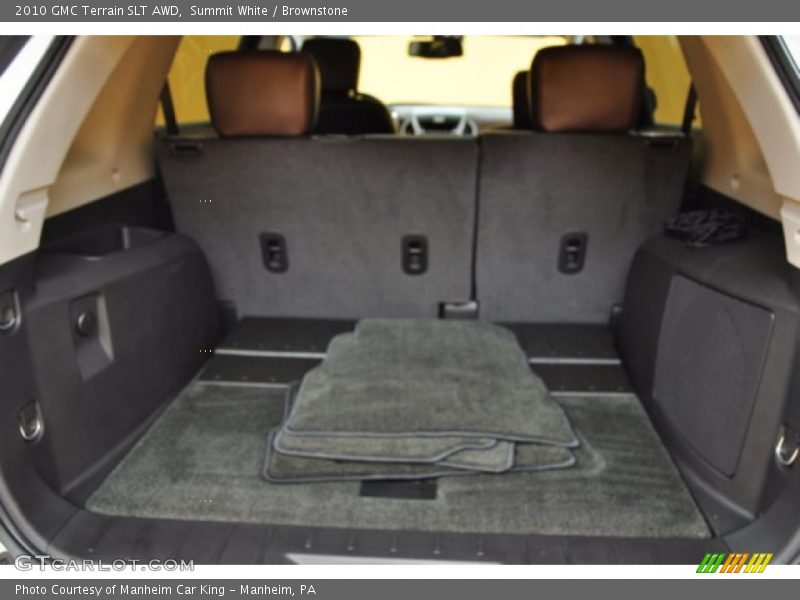Summit White / Brownstone 2010 GMC Terrain SLT AWD