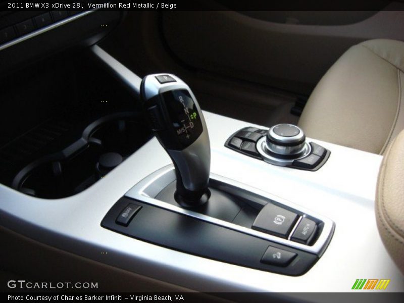  2011 X3 xDrive 28i 8 Speed Steptronic Automatic Shifter