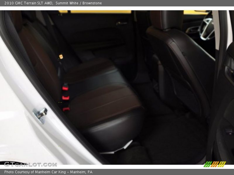Summit White / Brownstone 2010 GMC Terrain SLT AWD