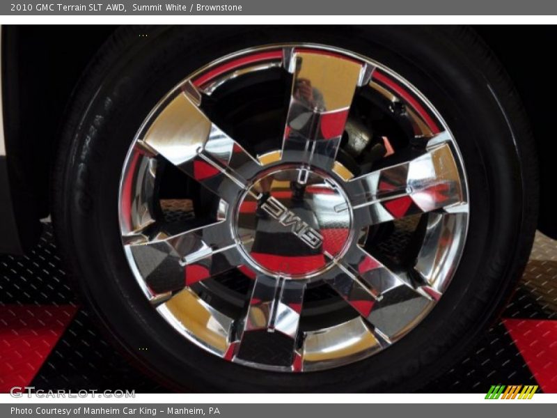 Summit White / Brownstone 2010 GMC Terrain SLT AWD