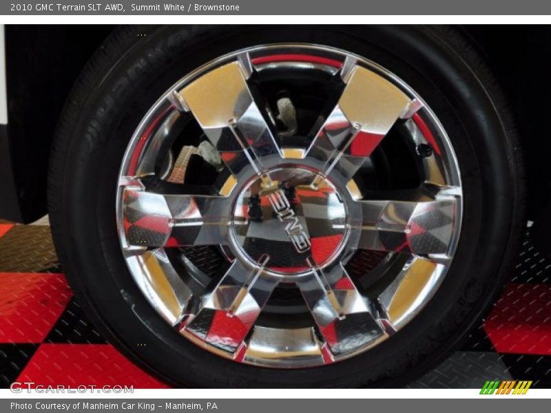 Summit White / Brownstone 2010 GMC Terrain SLT AWD
