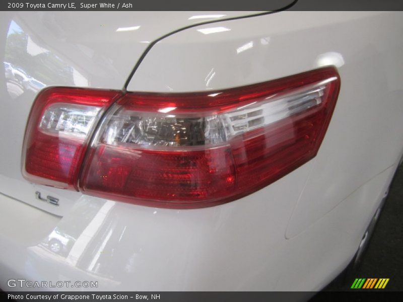 Super White / Ash 2009 Toyota Camry LE