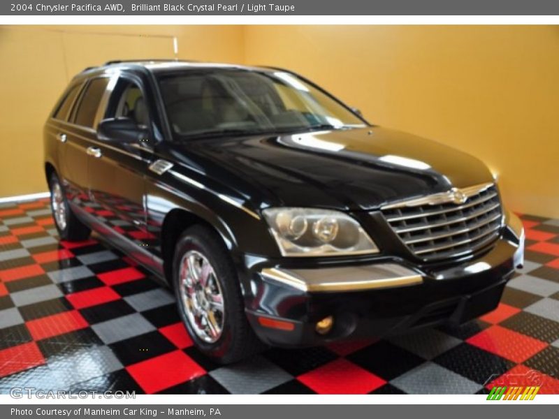 Brilliant Black Crystal Pearl / Light Taupe 2004 Chrysler Pacifica AWD