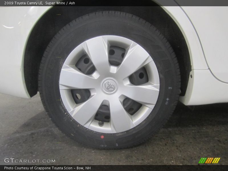 Super White / Ash 2009 Toyota Camry LE