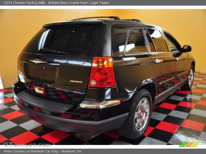 Brilliant Black Crystal Pearl / Light Taupe 2004 Chrysler Pacifica AWD
