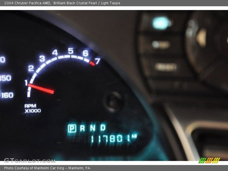 Brilliant Black Crystal Pearl / Light Taupe 2004 Chrysler Pacifica AWD
