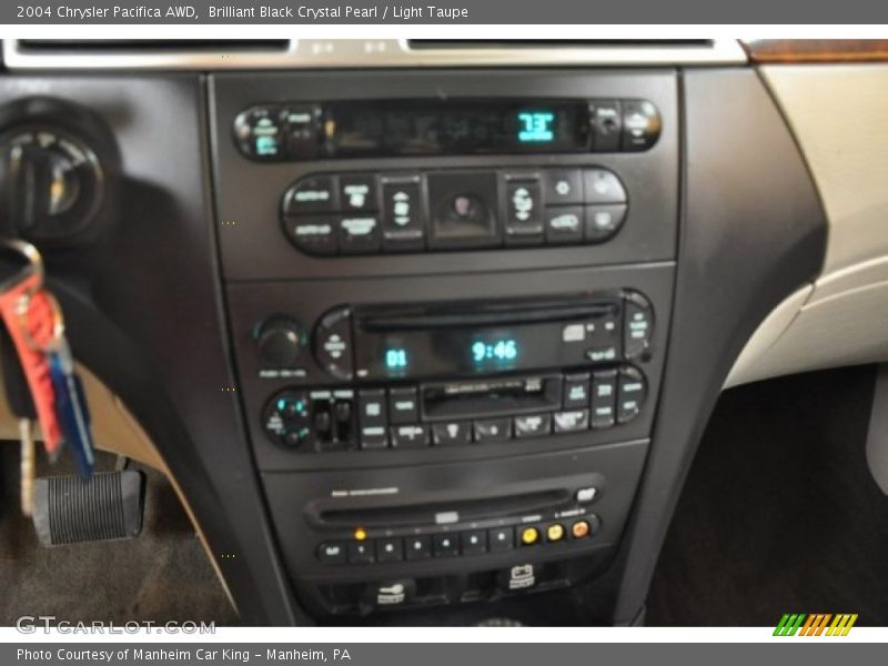 Brilliant Black Crystal Pearl / Light Taupe 2004 Chrysler Pacifica AWD
