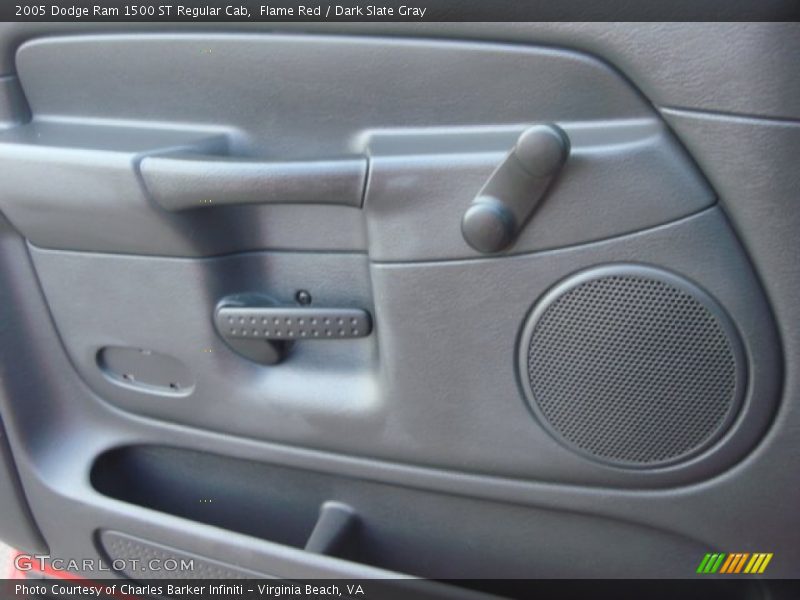 Flame Red / Dark Slate Gray 2005 Dodge Ram 1500 ST Regular Cab