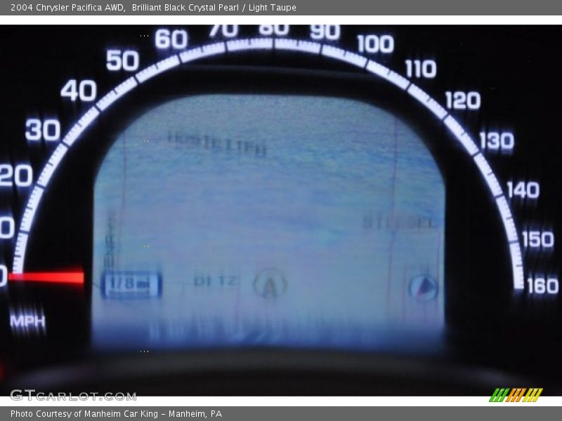 Brilliant Black Crystal Pearl / Light Taupe 2004 Chrysler Pacifica AWD