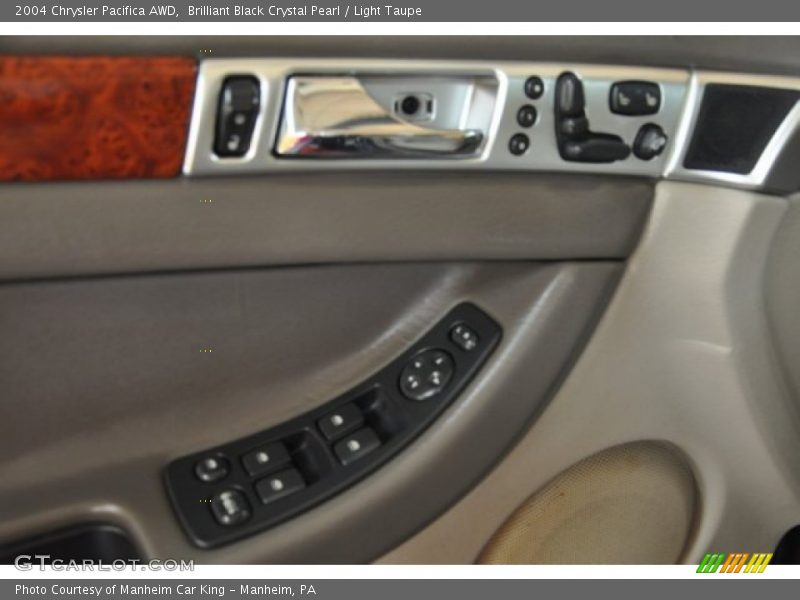 Brilliant Black Crystal Pearl / Light Taupe 2004 Chrysler Pacifica AWD