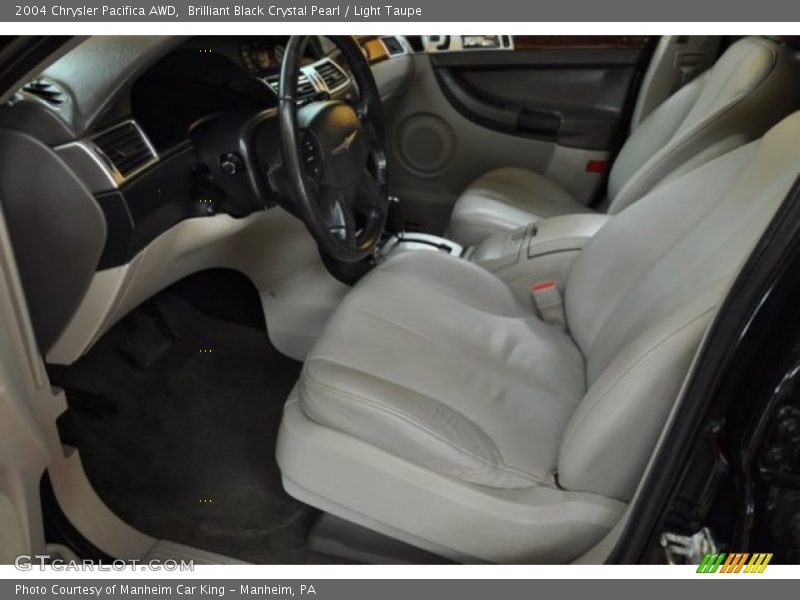 Brilliant Black Crystal Pearl / Light Taupe 2004 Chrysler Pacifica AWD