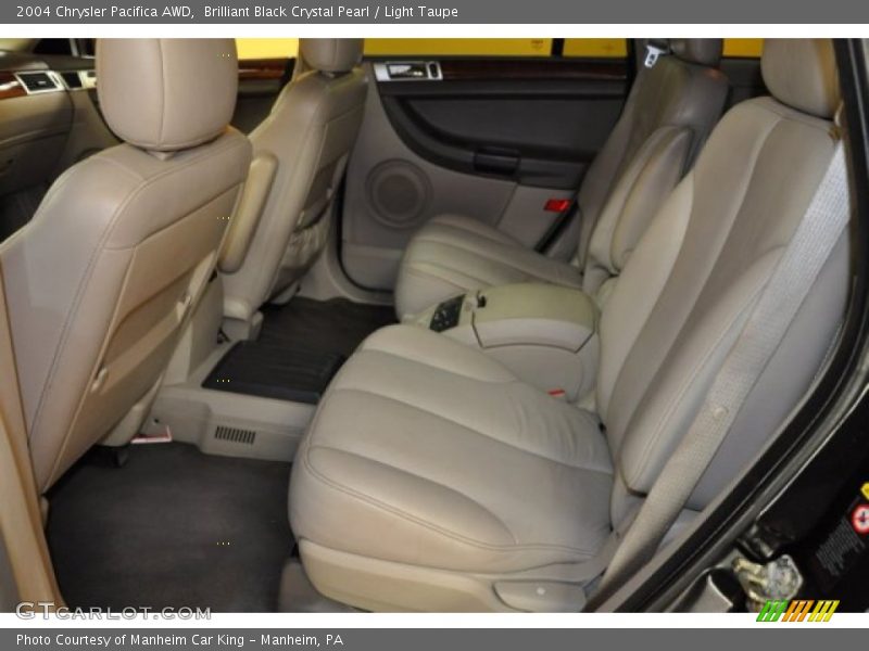 Brilliant Black Crystal Pearl / Light Taupe 2004 Chrysler Pacifica AWD
