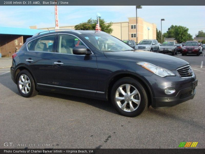 Blue Slate / Stone 2008 Infiniti EX 35 AWD
