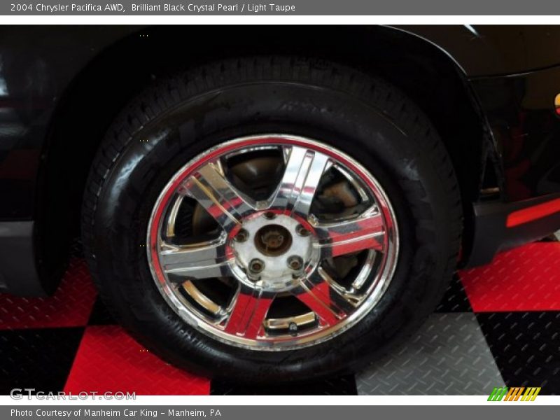 Brilliant Black Crystal Pearl / Light Taupe 2004 Chrysler Pacifica AWD