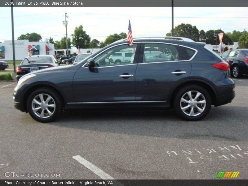 Blue Slate / Stone 2008 Infiniti EX 35 AWD