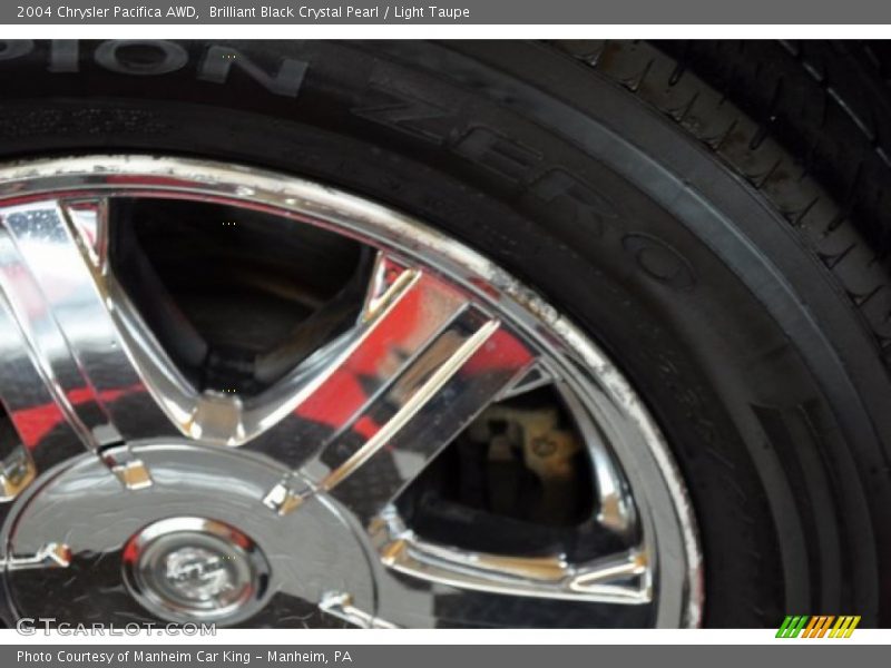 Brilliant Black Crystal Pearl / Light Taupe 2004 Chrysler Pacifica AWD