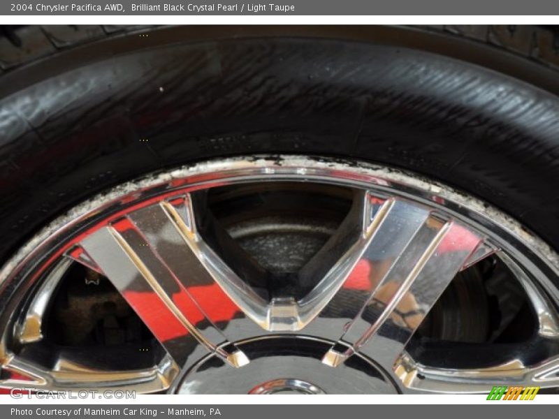 Brilliant Black Crystal Pearl / Light Taupe 2004 Chrysler Pacifica AWD