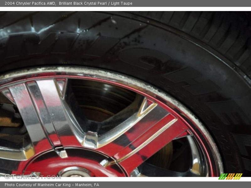 Brilliant Black Crystal Pearl / Light Taupe 2004 Chrysler Pacifica AWD