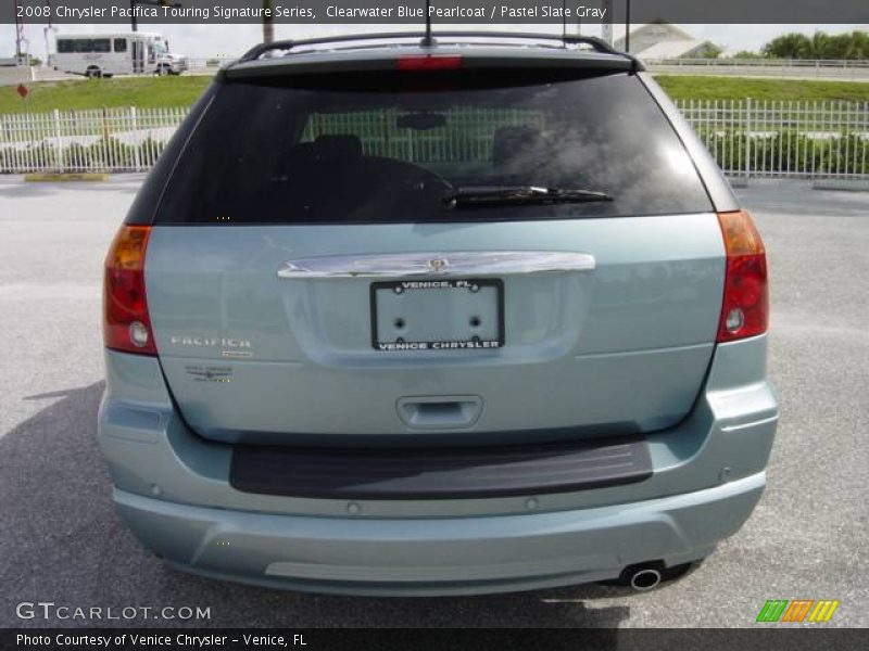 Clearwater Blue Pearlcoat / Pastel Slate Gray 2008 Chrysler Pacifica Touring Signature Series
