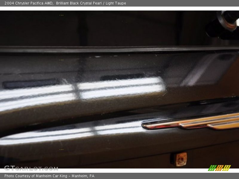 Brilliant Black Crystal Pearl / Light Taupe 2004 Chrysler Pacifica AWD