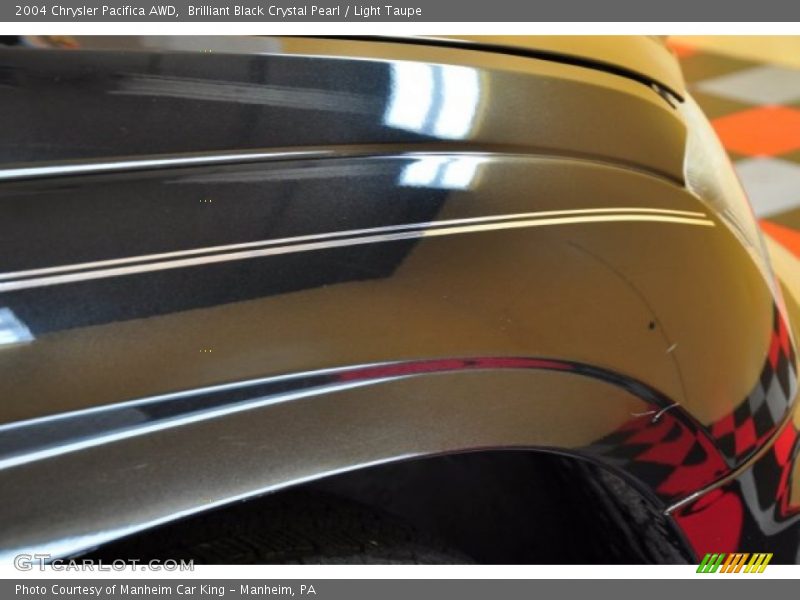 Brilliant Black Crystal Pearl / Light Taupe 2004 Chrysler Pacifica AWD