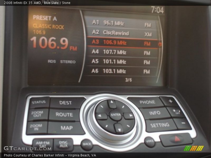 Blue Slate / Stone 2008 Infiniti EX 35 AWD