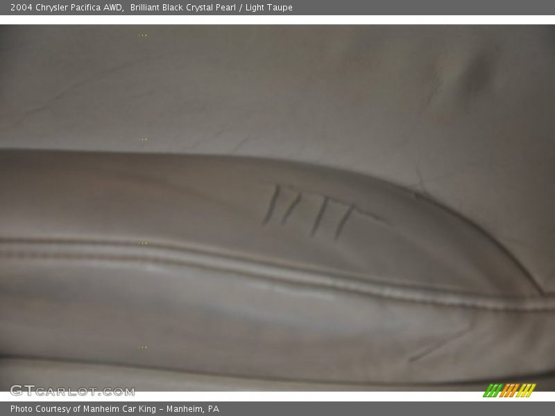 Brilliant Black Crystal Pearl / Light Taupe 2004 Chrysler Pacifica AWD