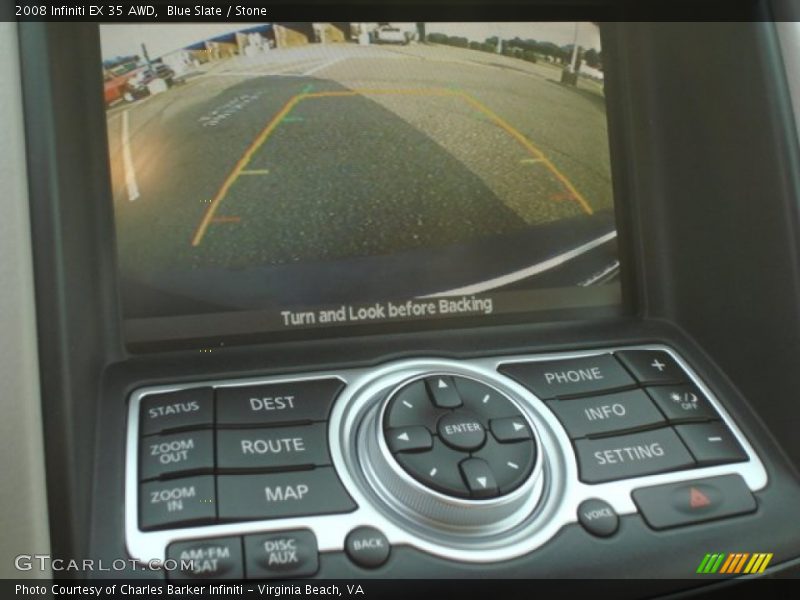 Blue Slate / Stone 2008 Infiniti EX 35 AWD