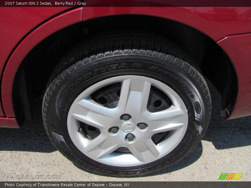 Berry Red / Gray 2007 Saturn ION 2 Sedan
