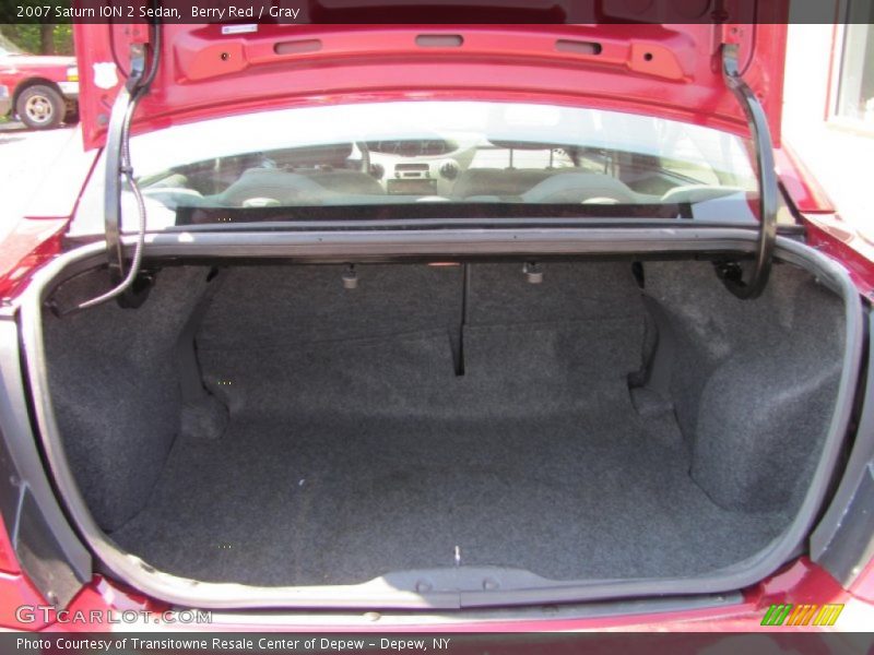 Berry Red / Gray 2007 Saturn ION 2 Sedan