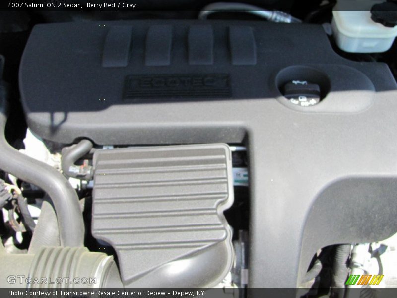 Berry Red / Gray 2007 Saturn ION 2 Sedan