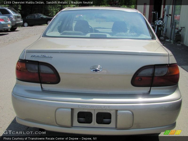 Sandrift Metallic / Medium Neutral 1999 Chevrolet Malibu Sedan