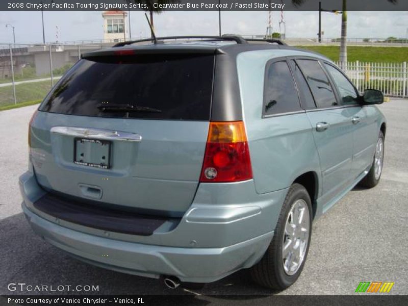 Clearwater Blue Pearlcoat / Pastel Slate Gray 2008 Chrysler Pacifica Touring Signature Series