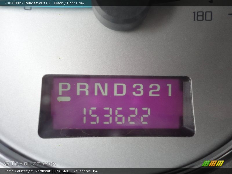 Black / Light Gray 2004 Buick Rendezvous CX