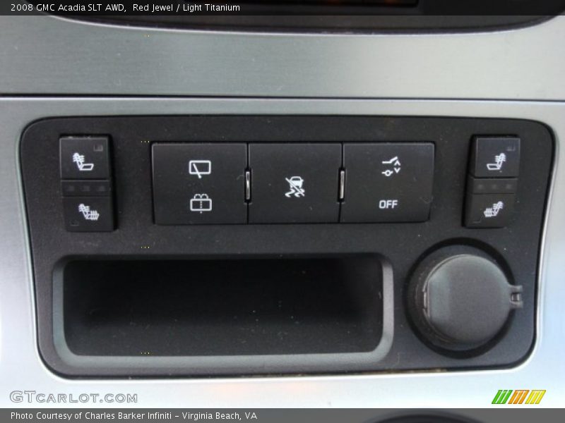 Red Jewel / Light Titanium 2008 GMC Acadia SLT AWD