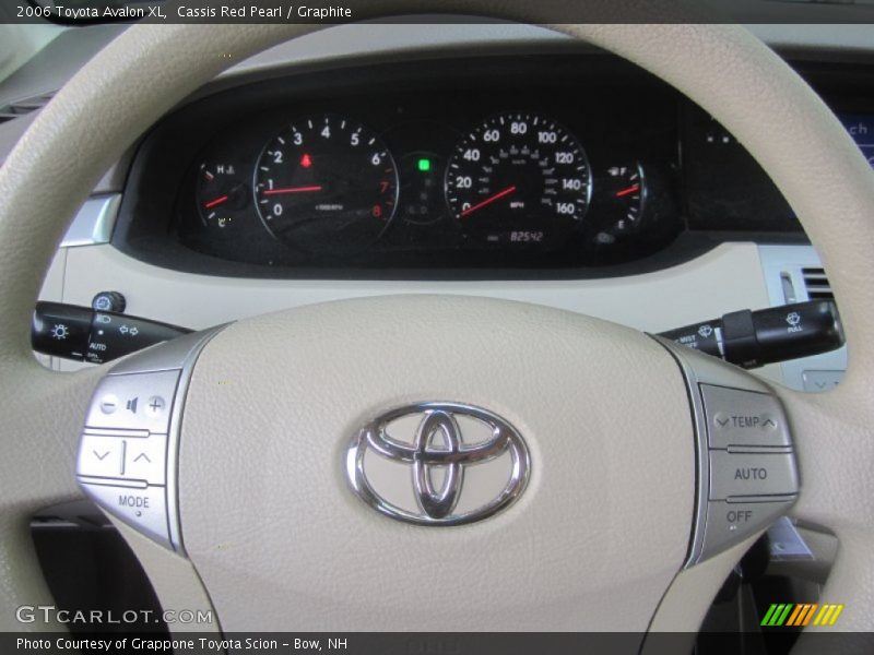 Cassis Red Pearl / Graphite 2006 Toyota Avalon XL
