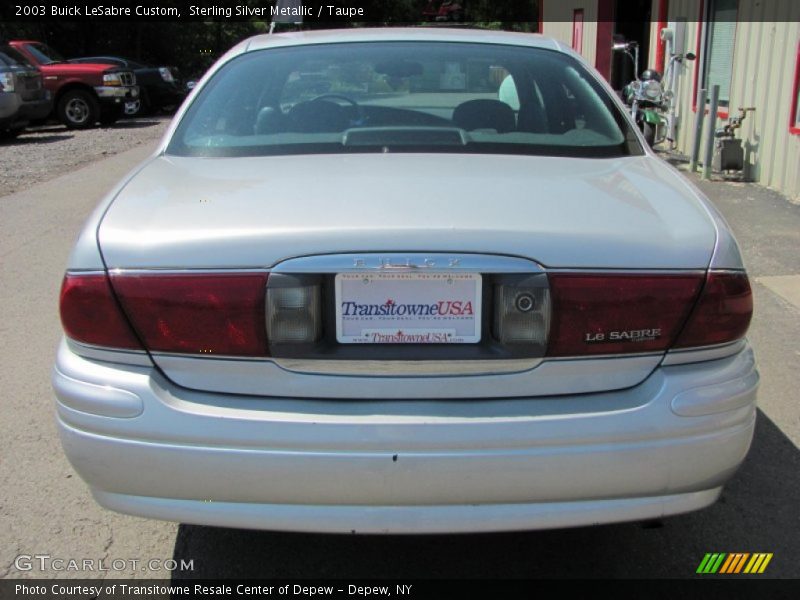 Sterling Silver Metallic / Taupe 2003 Buick LeSabre Custom