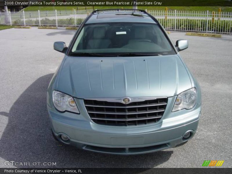 Clearwater Blue Pearlcoat / Pastel Slate Gray 2008 Chrysler Pacifica Touring Signature Series