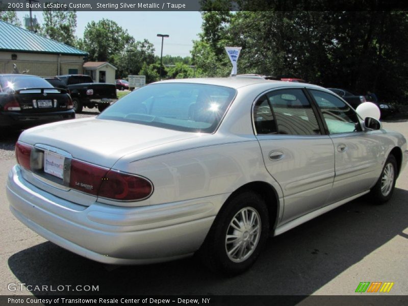 Sterling Silver Metallic / Taupe 2003 Buick LeSabre Custom