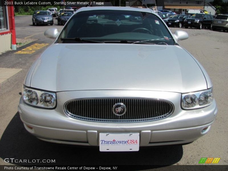 Sterling Silver Metallic / Taupe 2003 Buick LeSabre Custom