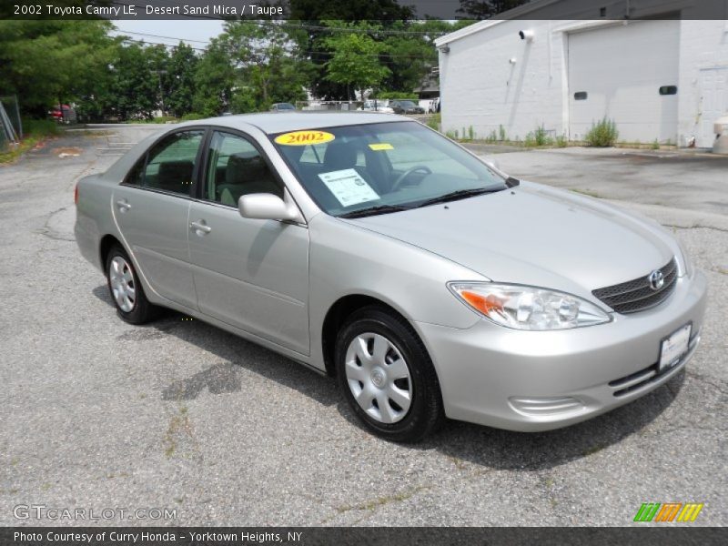 Desert Sand Mica / Taupe 2002 Toyota Camry LE