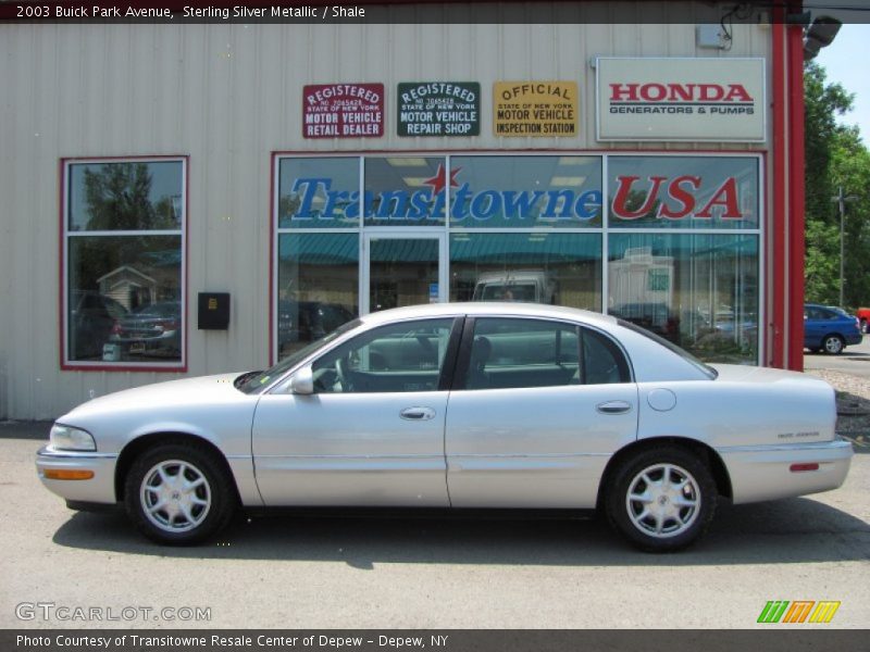 Sterling Silver Metallic / Shale 2003 Buick Park Avenue