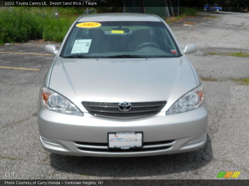 Desert Sand Mica / Taupe 2002 Toyota Camry LE