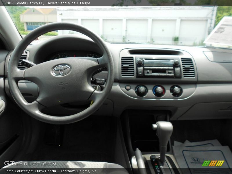 Desert Sand Mica / Taupe 2002 Toyota Camry LE