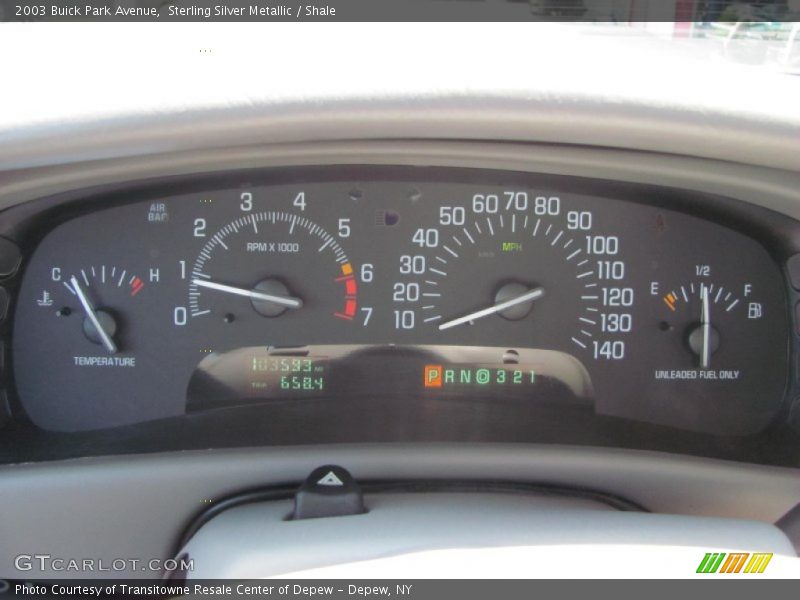 Sterling Silver Metallic / Shale 2003 Buick Park Avenue