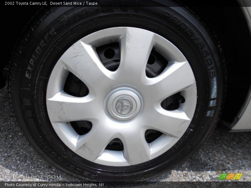 Desert Sand Mica / Taupe 2002 Toyota Camry LE